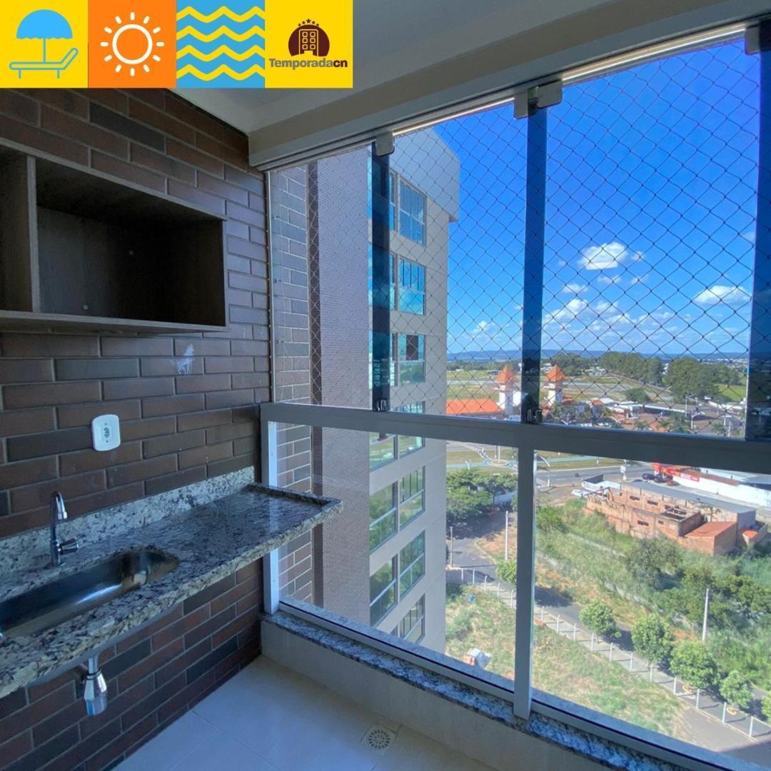 Piazza Com Acesso Ao Acqua Park - Gustavo Aparthotel Caldas Novas Exteriör bild