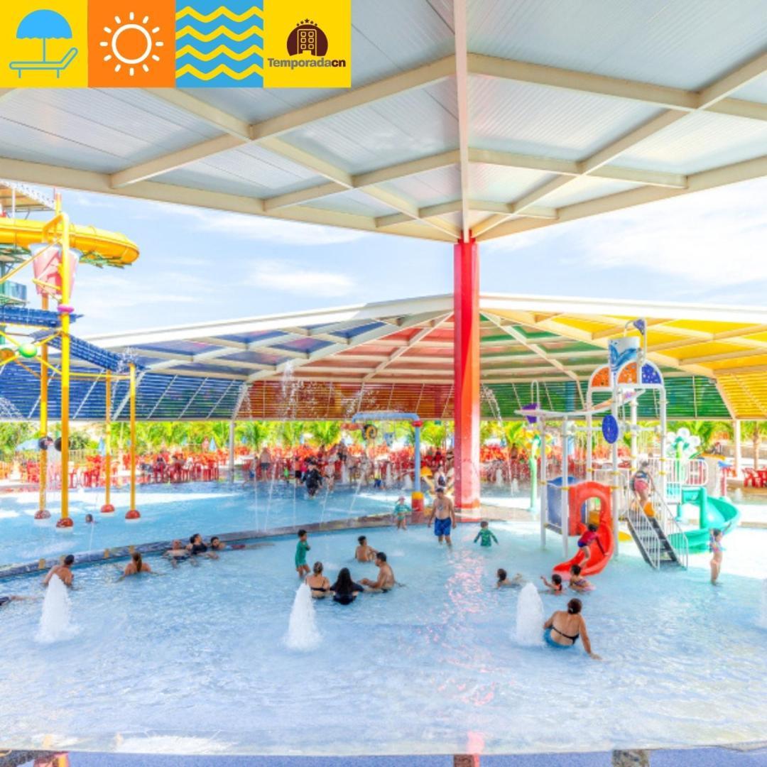 Piazza Com Acesso Ao Acqua Park - Gustavo Aparthotel Caldas Novas Exteriör bild