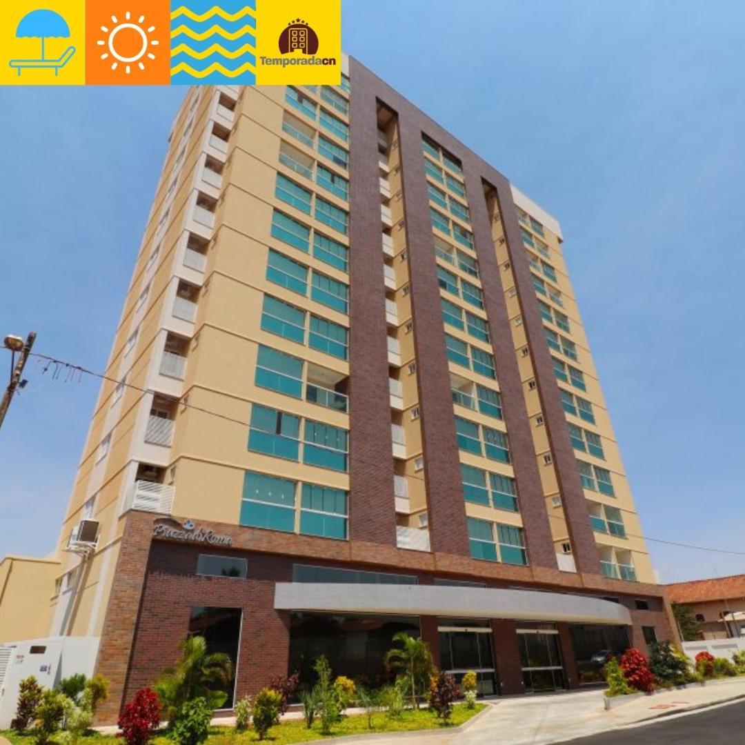 Piazza Com Acesso Ao Acqua Park - Gustavo Aparthotel Caldas Novas Exteriör bild